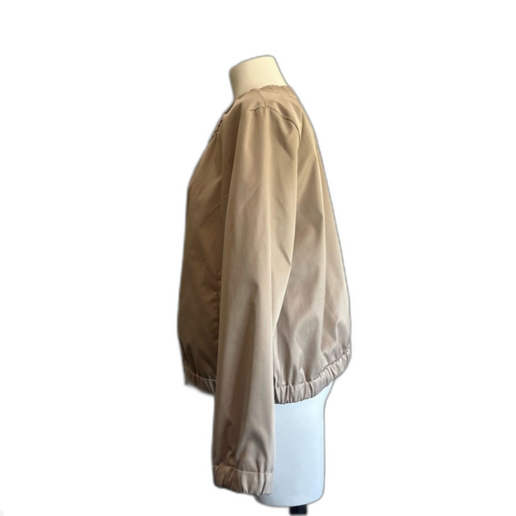 Chico’s Lined Windbreaker Jacket 2 L Large - Picture 4 of 8